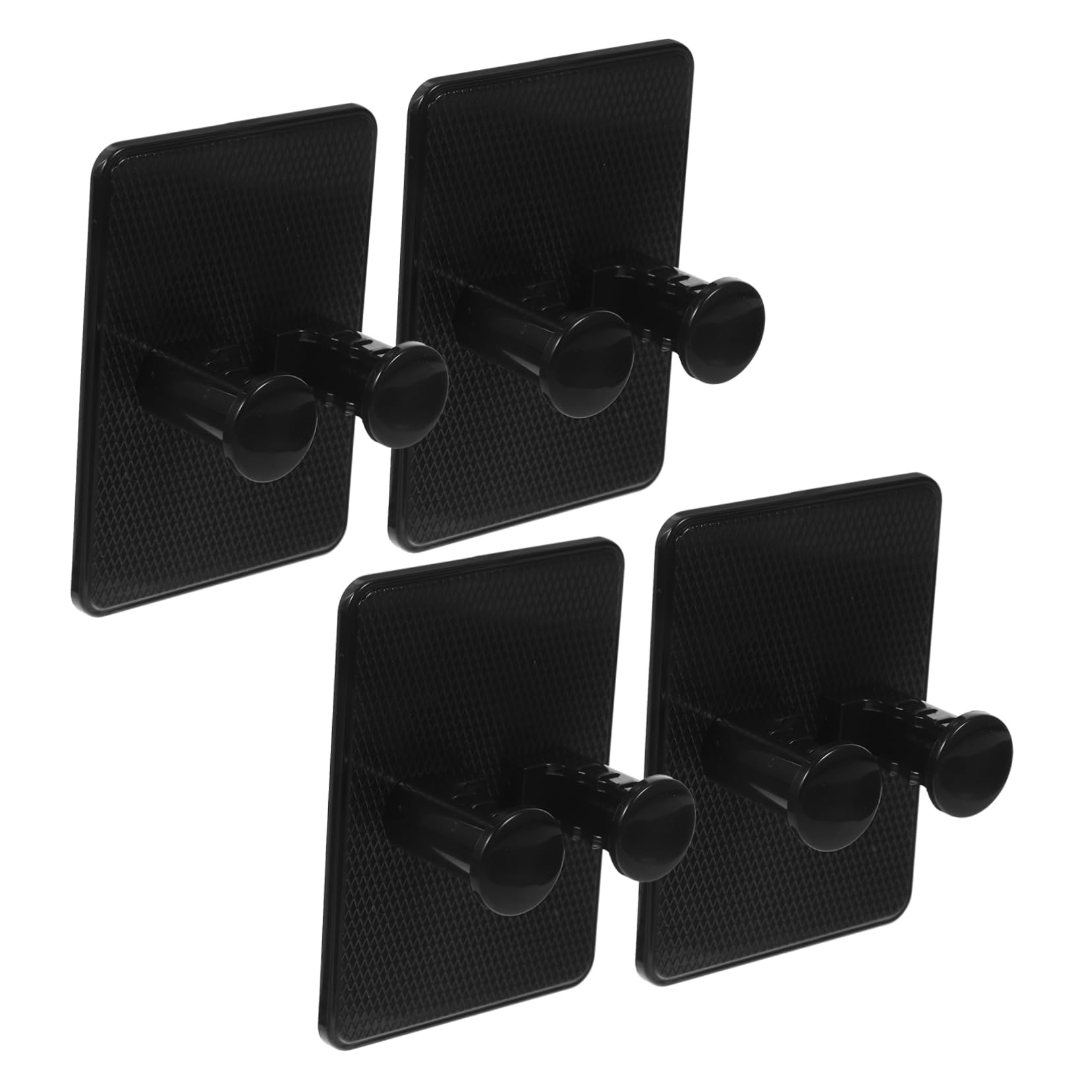 MUSISALY Razor Stand Wall Mounted Razor Holder Safety Razor Rack Electric Razor Storage Brush Holder Black