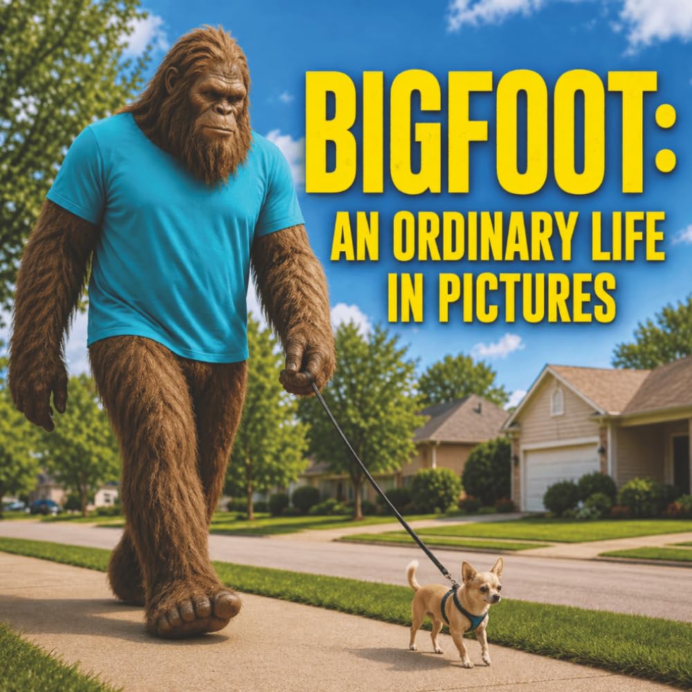 Bigfoot An Ordinary Life in Pictures: A Funny Story Told in Pictures for All Ages (Bigfoot in Pictures)