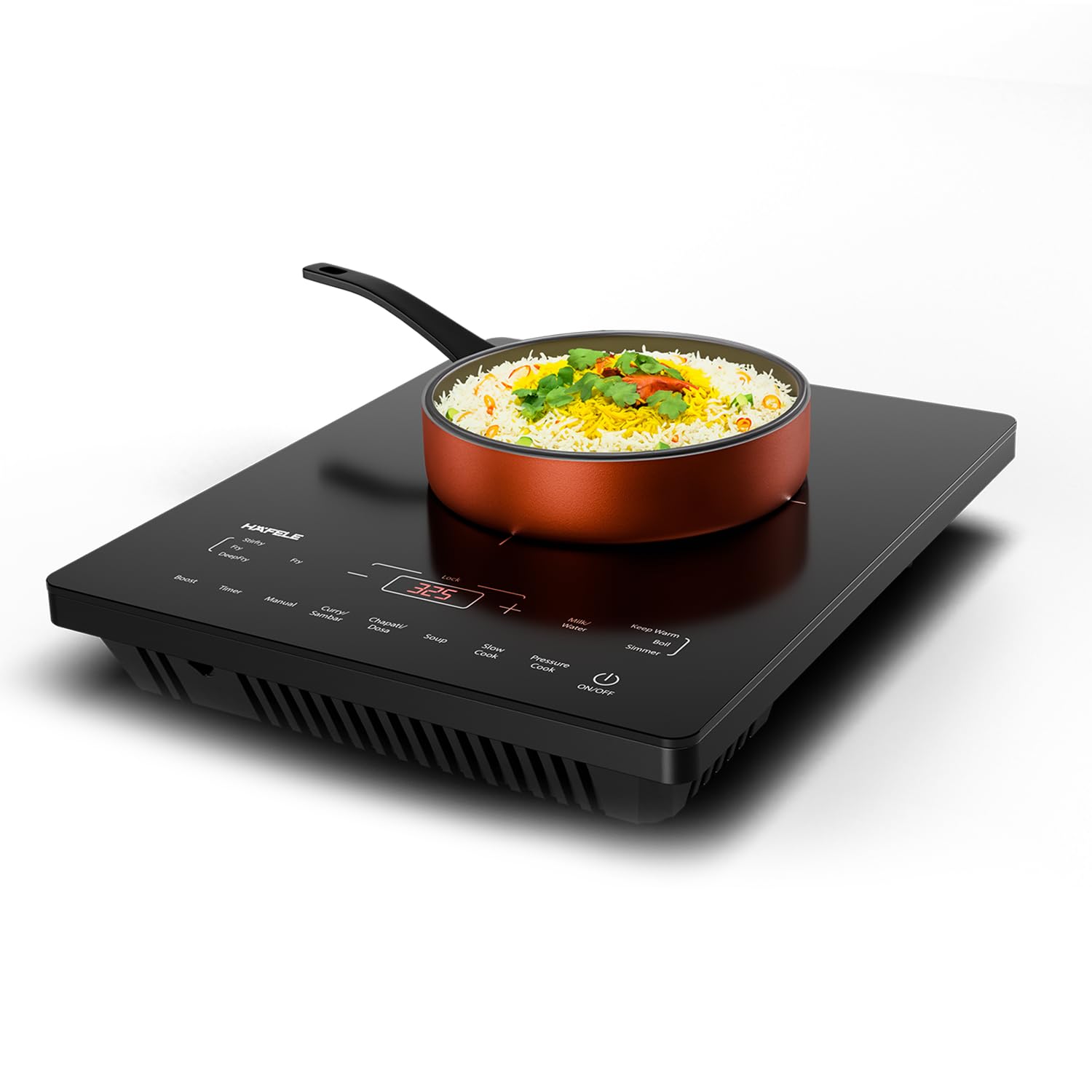 Hafele Magnechef Induction Cooktop |1200W High Power | Ceramic Glass Plate | Auto Cook Menus | Intuitive Touch Control | 2 Year Warranty | Black-picture-19