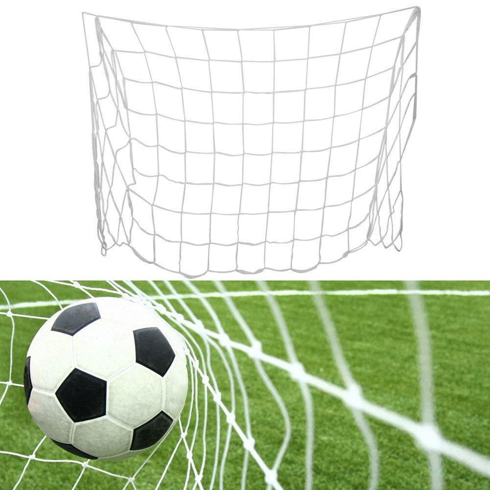 Siatka do piłki nożnej, 1,2 x 0,8 m włókno polipropylenowe piłka nożna siatka bramka sportowa mecz narzędzia treningowe akcesoria do ćwiczeń sportowych artykuły piłkarskie