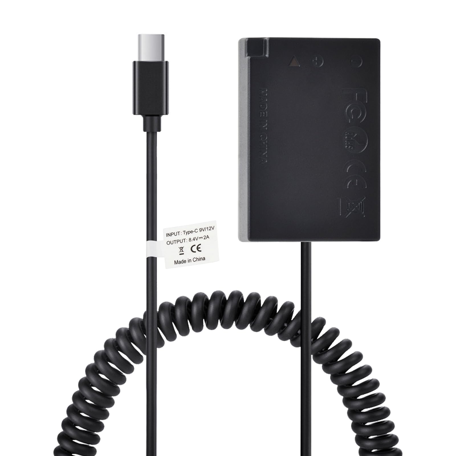 LP-E17 Dummy akumulator do Canon EOS RP, R8, R10, R50, M3, M5, M6, M6 Mark II, 750D 760D 8000D 77D 200D 200D II, 250D 800D 850D, Rebel SL3, SL2