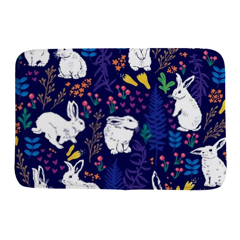 Tapis de douche absorbant en polaire corail blanc pour une sortie de bain douce