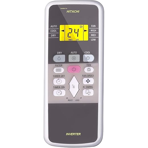 BSPS 5 Years Warranty Remote Compatible for Hitachi Ac Remot