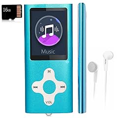 Mp3 Player Music Player with a 16 GB Memory Card Portable Digital Music Player Video Voice Record FM