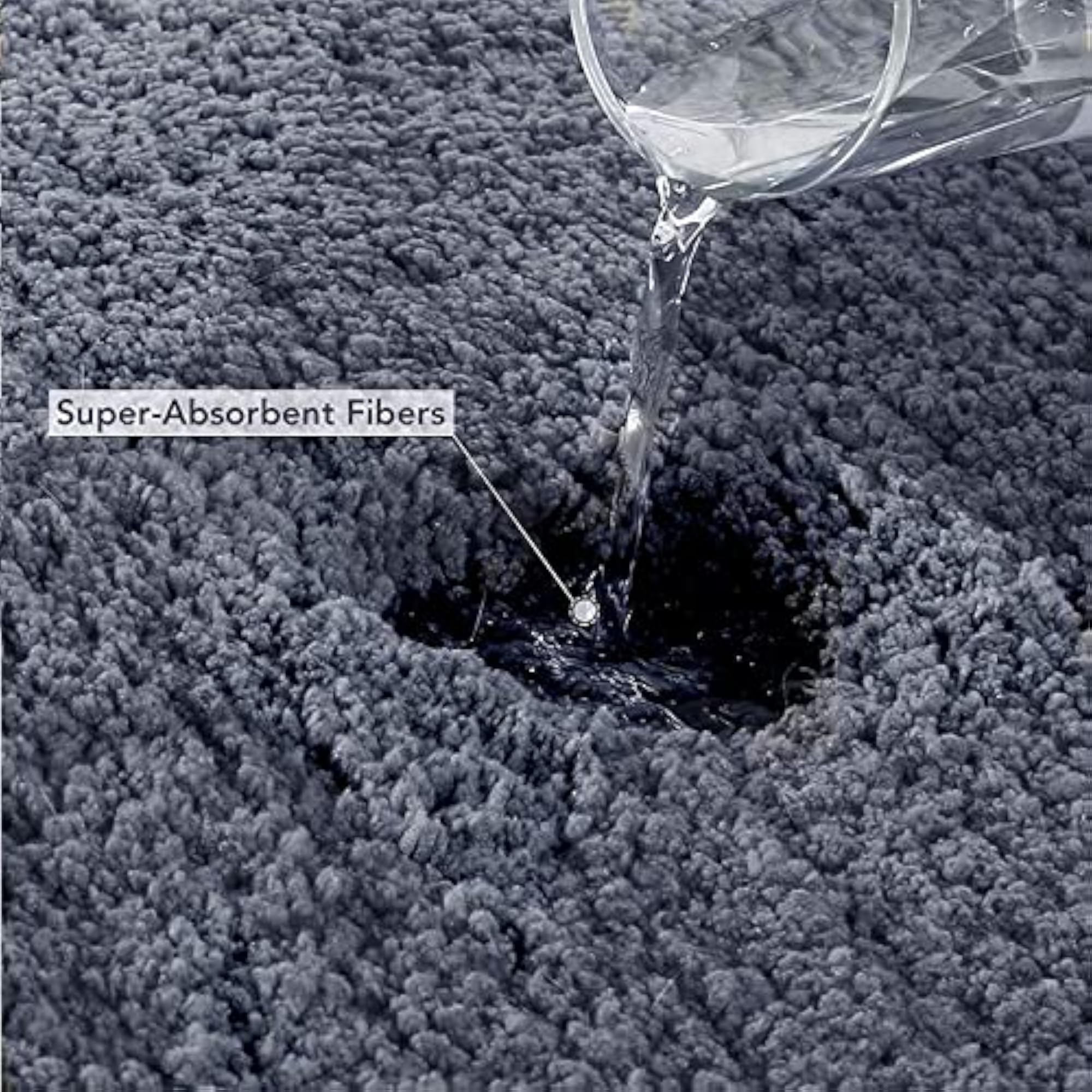 Soft Microfiber Mat for Home and Bathroom