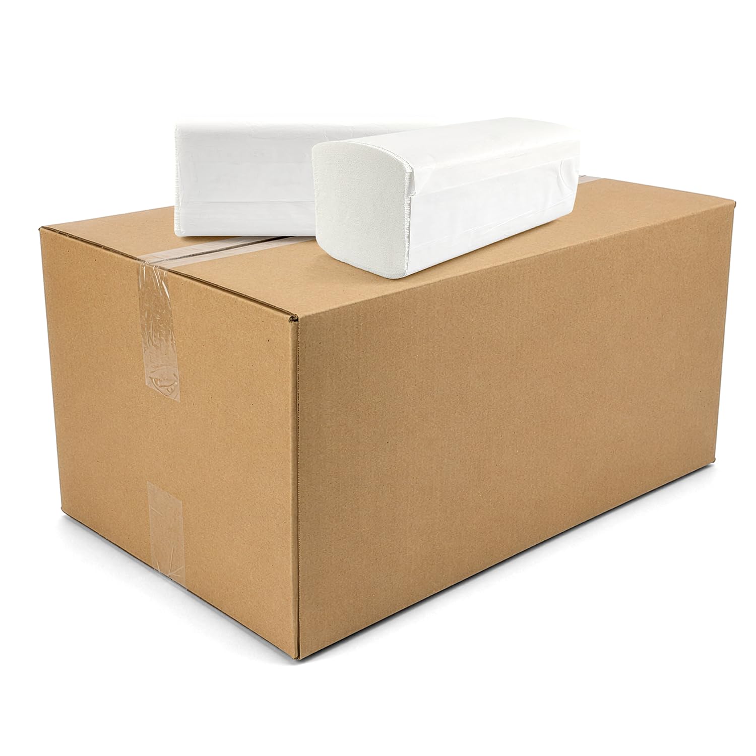 Netuno asciugamani piegati di carta bianca monouso 20 x 150 fogli 3000 fogli asciugamani usa e getta per dispenser 2 veli asciugamano doppio velo per la pulizia delle mani