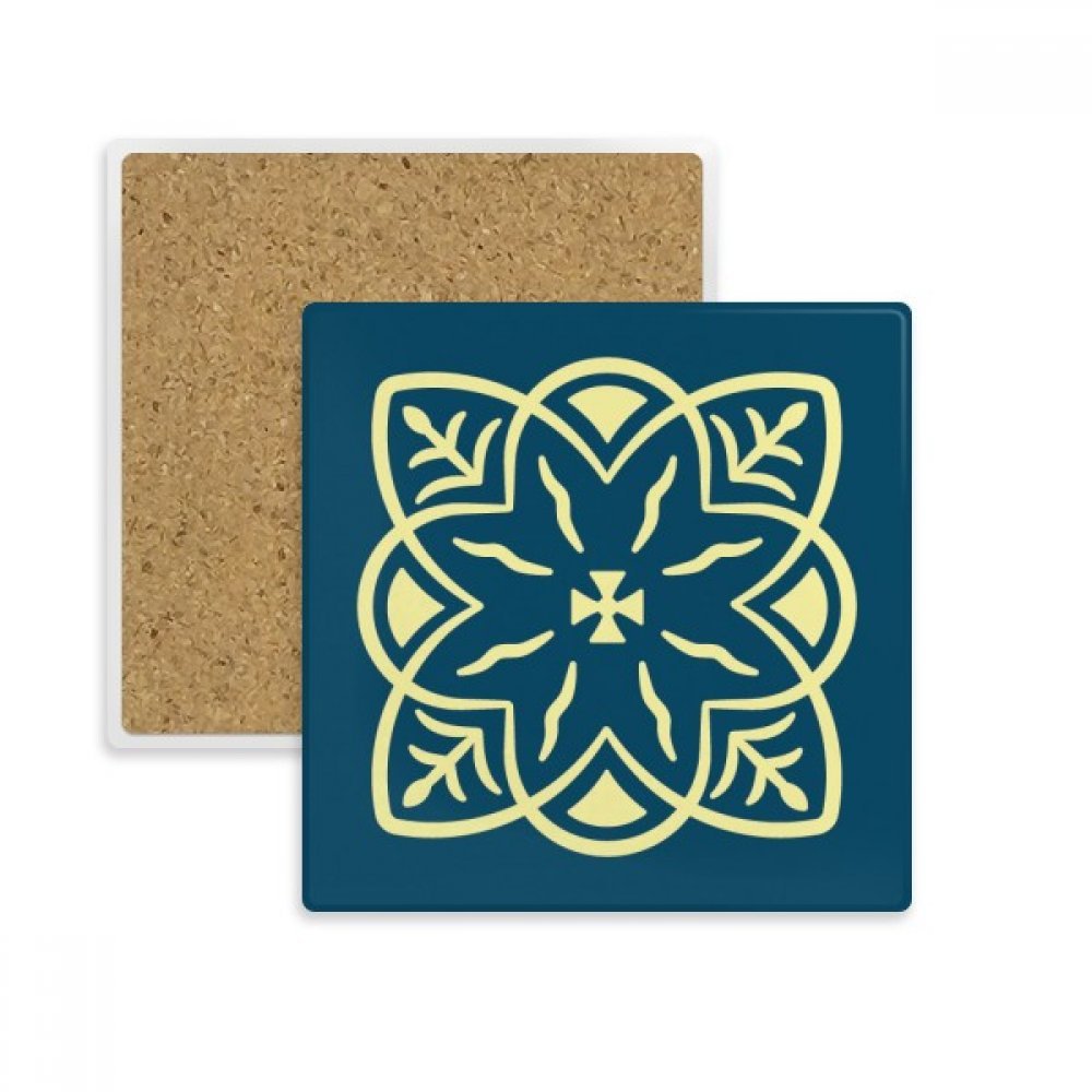 Dessous de verre Talavera bleu fini les taches de café sur vos tables