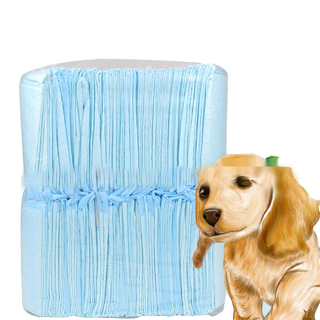 Tapis D'entraînement Jetables pour Chiots de Formation pour La Toilette des Animaux de Compagnie 100 Feuilles Épaississent Désodorisant