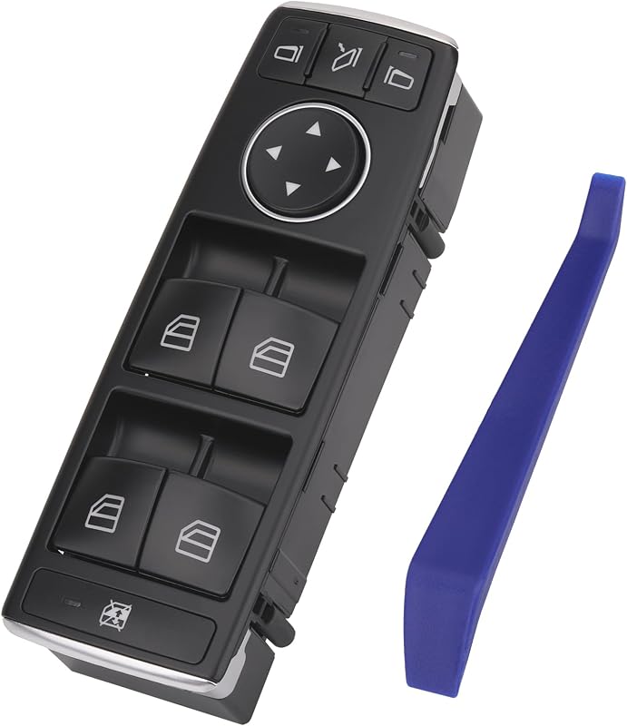 Interruptor mestre do vidro elétrico Obaee para Mercedes-Benz C-Class, E-Class e GLK350 – 3 pinos