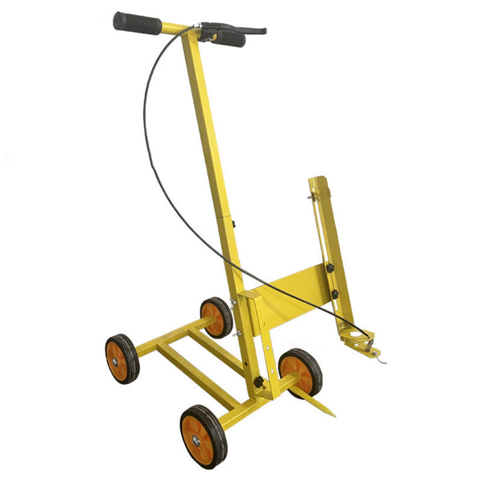 GLETSF Line Marking Applicator - Adjustable Width Paint Marker Trolley for Roads, Walk Behind Safety Striping Machine for Efficient Surface Marking,