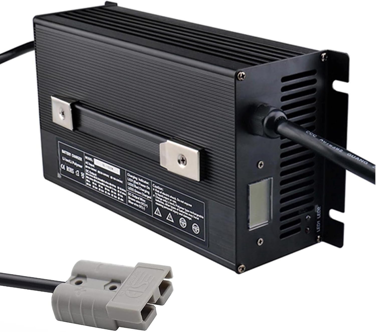 Lead Acid Battery Chargers 12V/24V/36V/48V/60V/72V Battery Charger 50A Anderson Plug,Multiple plug options,with Suitable for Electric Forklifts Electric Boats,Electric Sightseeing Car(36V 30A,Plug 120