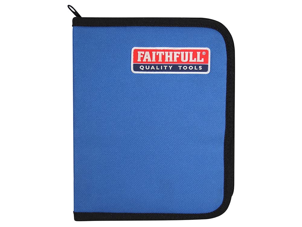Faithfull FAIFBSET13E Juego de brocas planas - 13 piezas