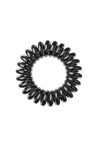 invisibobble Power Traceless - Lazos para el cabello en espiral, paquete de 3, color negro verdadero, accesorios para el cabello con bobina de disponible en Yaxa Colombia