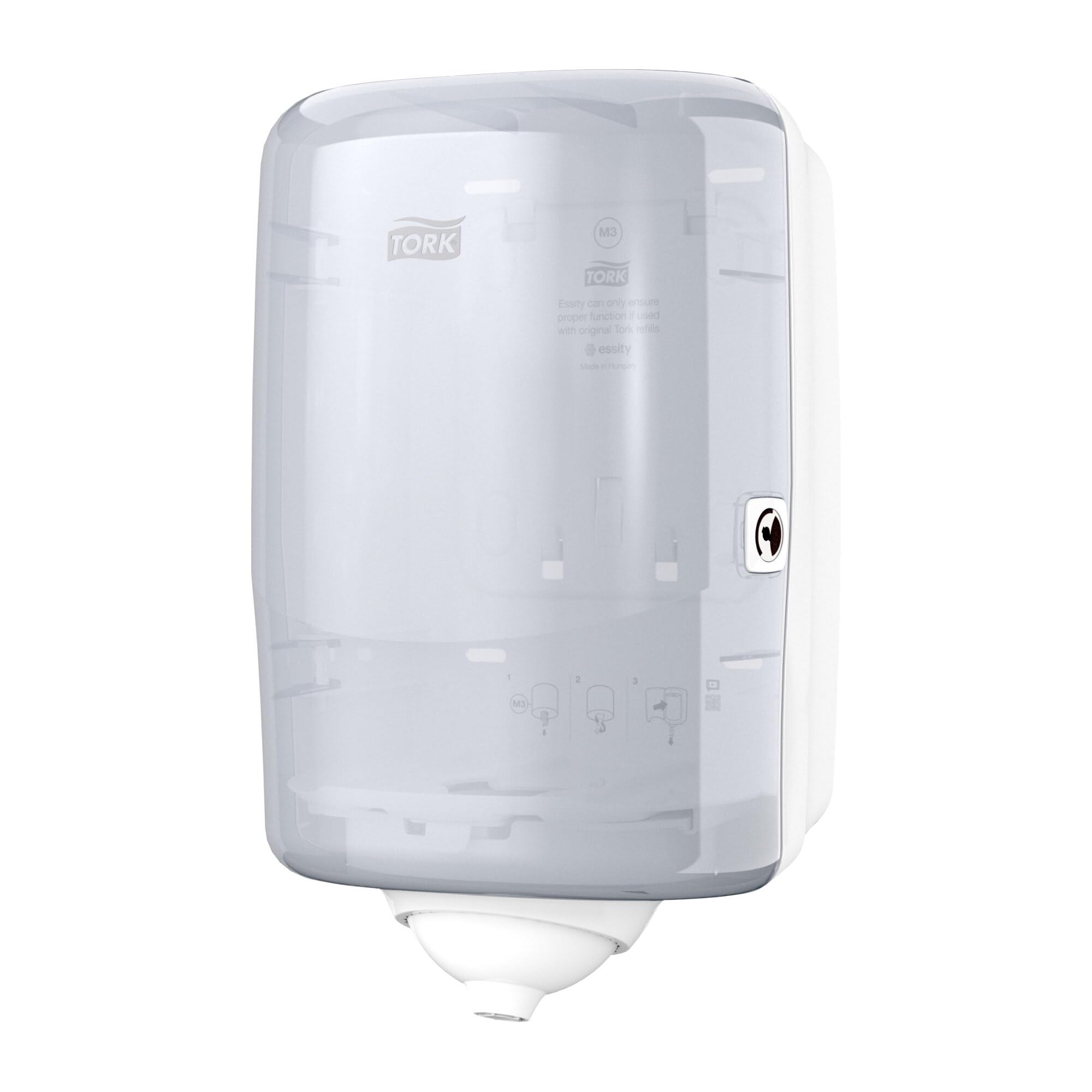 Tork Reflex ™ Single Sheet Mini White Centrefeed dispenser