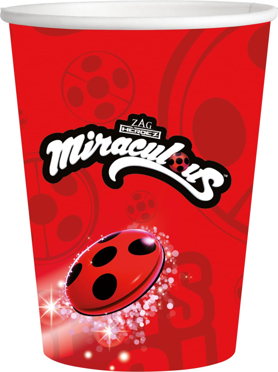 Bicchieri Di Cartone Moto GP Per Feste - 8 Pezzi Da 250ml Per Compleanni Bambini - Foto 4