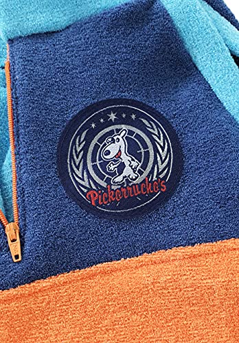 Pickorruchos Roupa Jacquard Tricolor Sport Para Cães - Tamanho 03 Laranja/Marinho/Turquesa