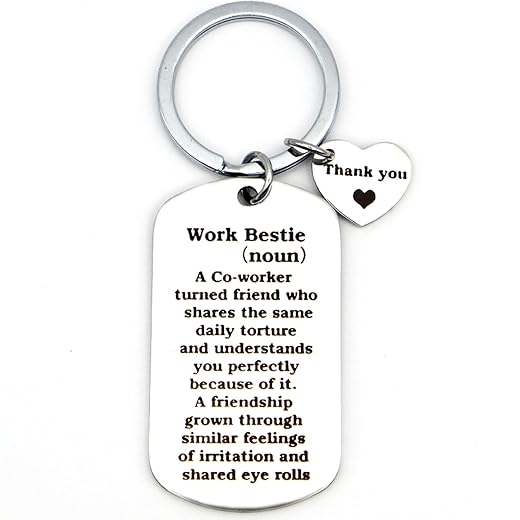 Work Bestie Gifts for Women Men Coworker Appreciation Going Away Leaving Farewell Gift for Friends Colleagues Employee Christmas Birthday Retirement Promotion Thank You Gift for Him Her Leader