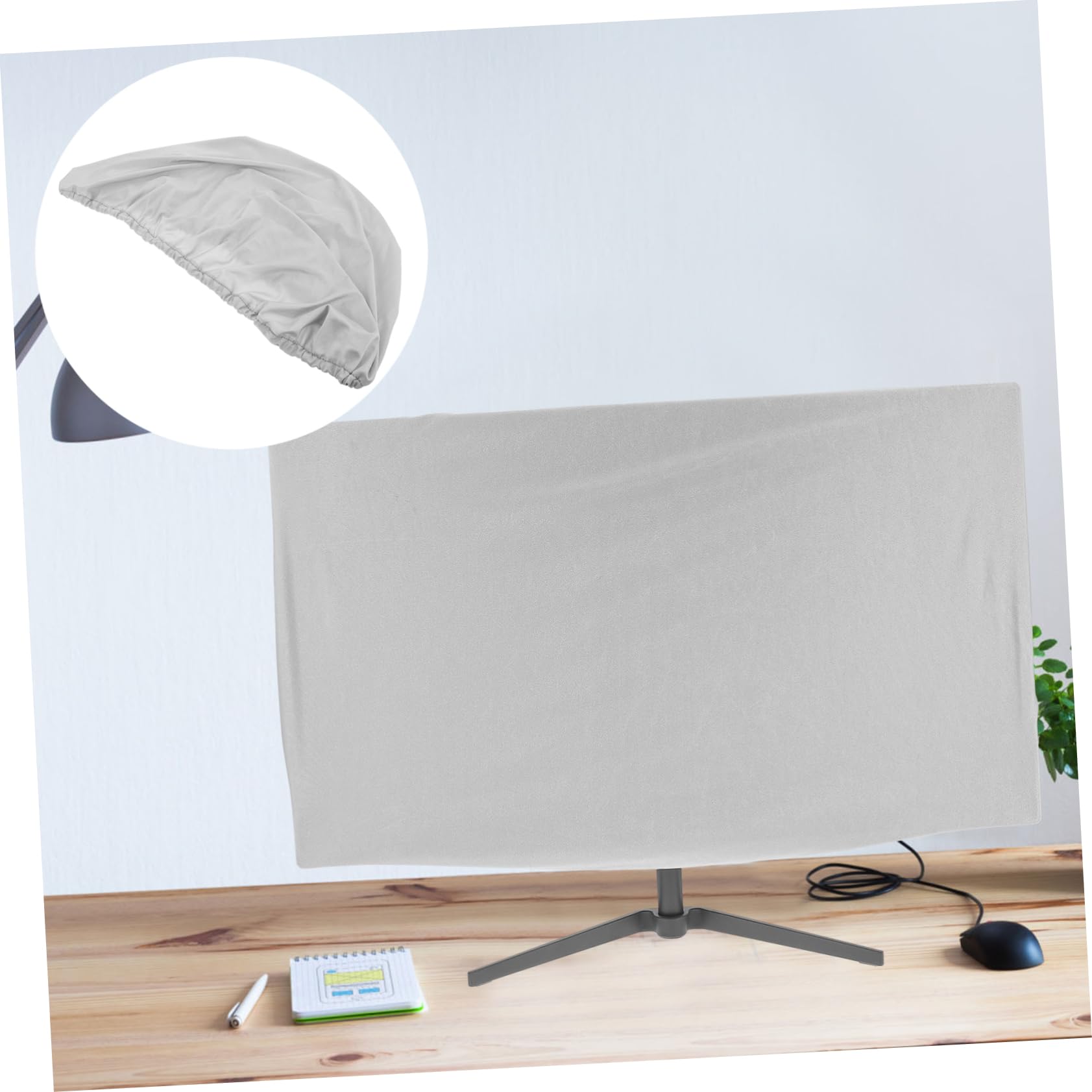 Uonlytech 3pezzi Copertura Antipolvere Per Monitor Protezione e Resistente Per Computer Desktop Facile Per Spazi Puliti