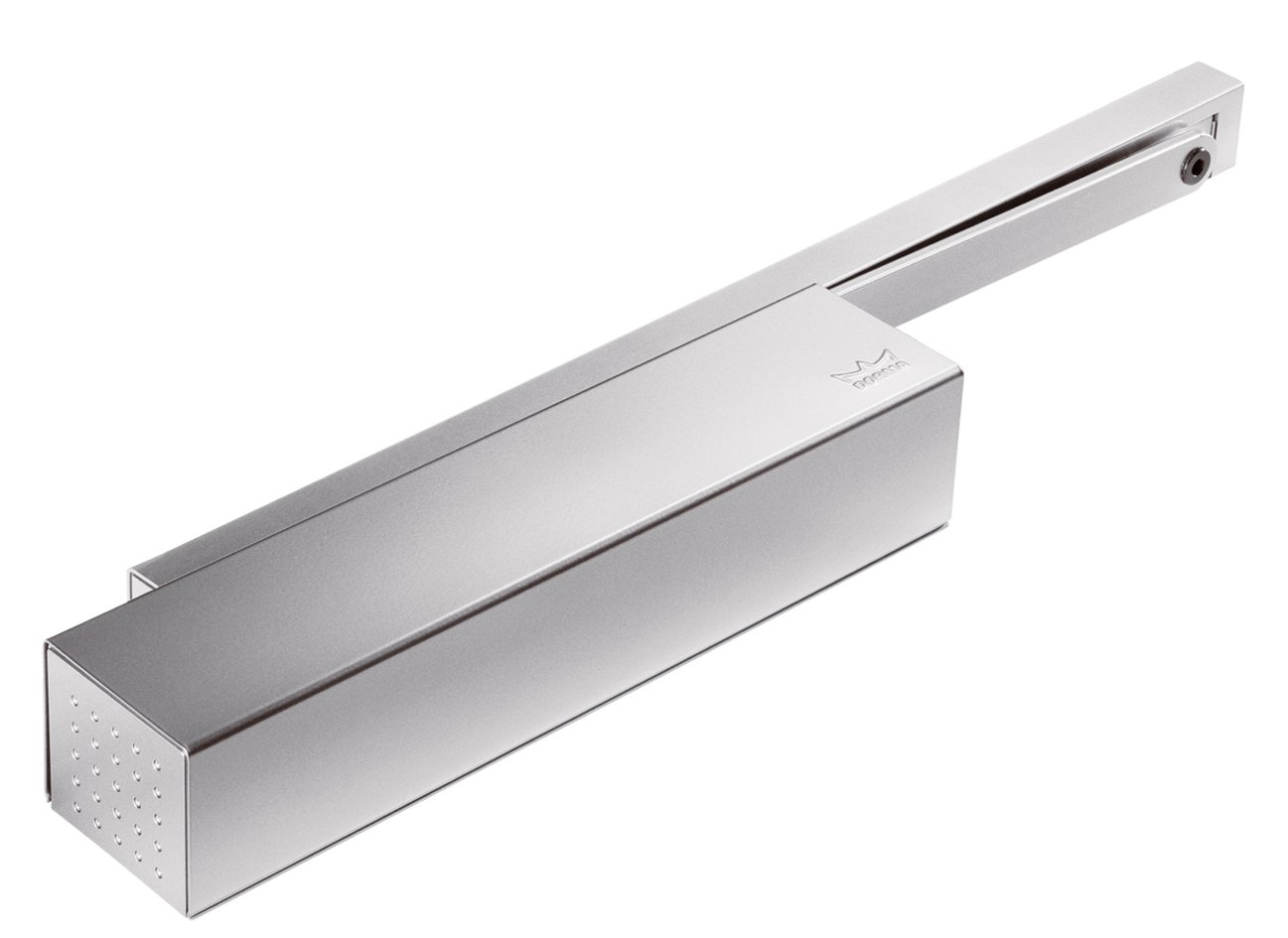 Dorma TS 92 B Basic Door Closer White RAL 9016 Contour Design with Slide Rail EN 1-4