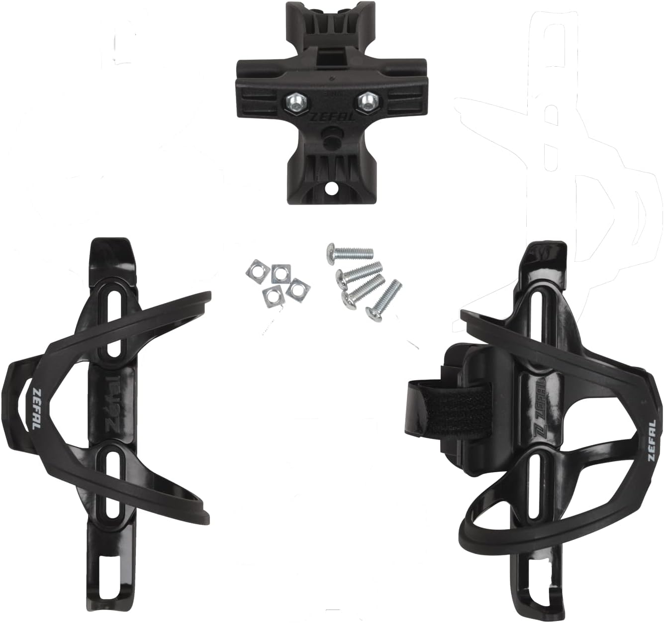 Zefal Tri Bottle Cage Set, Black, One Size