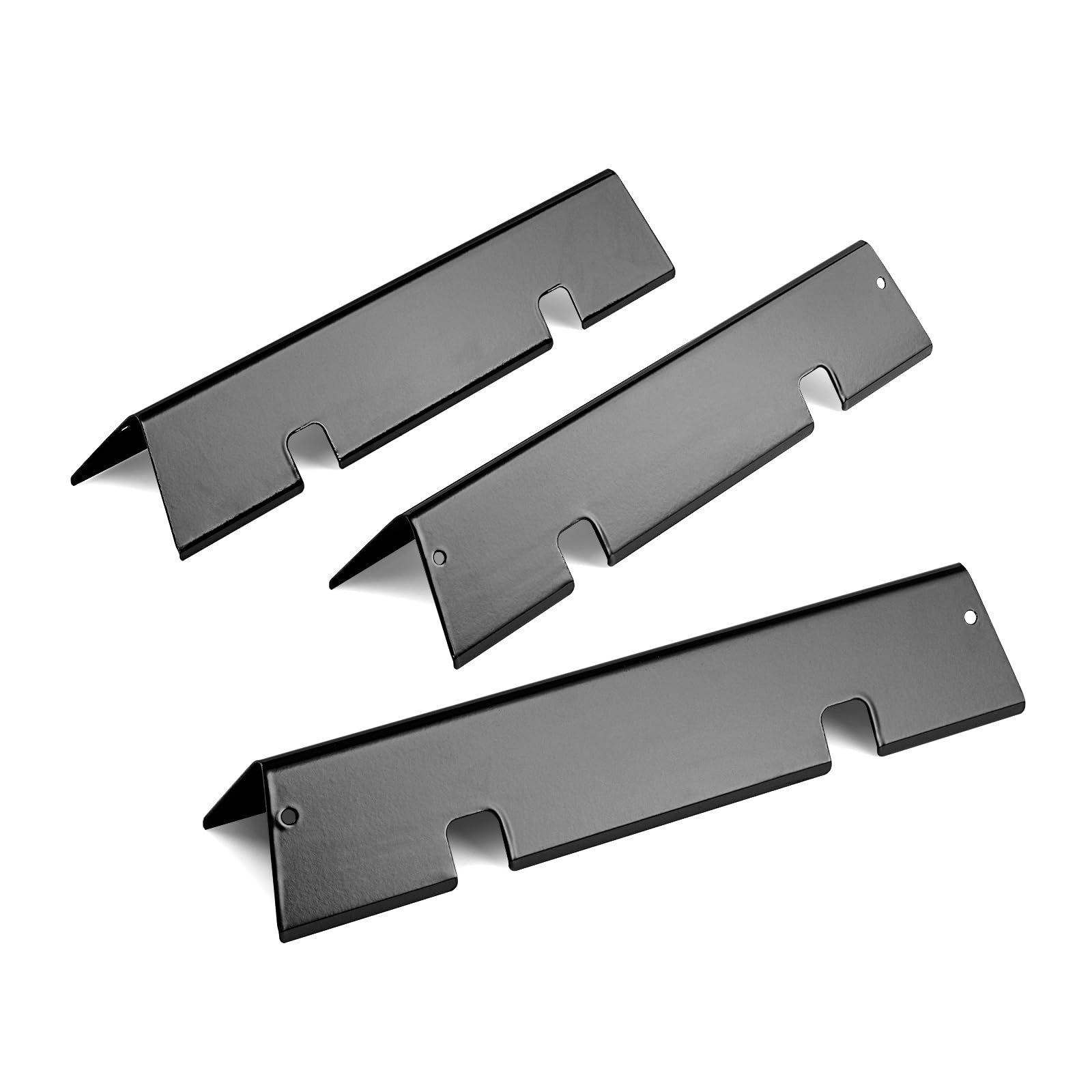 Barras aromatizantes 7635 mejoradas para Weber Spirit GS4 I y II 200, piezas de repuesto para parrilla Spirit E/S-200 210 220, piezas de parrilla de placa de calor esmaltada de porcelana de 15.3