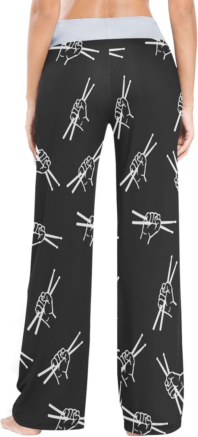 Women Pajama Pant Drawstring Pajama Bottoms Sleep PJs Lounge Pants - Image 4
