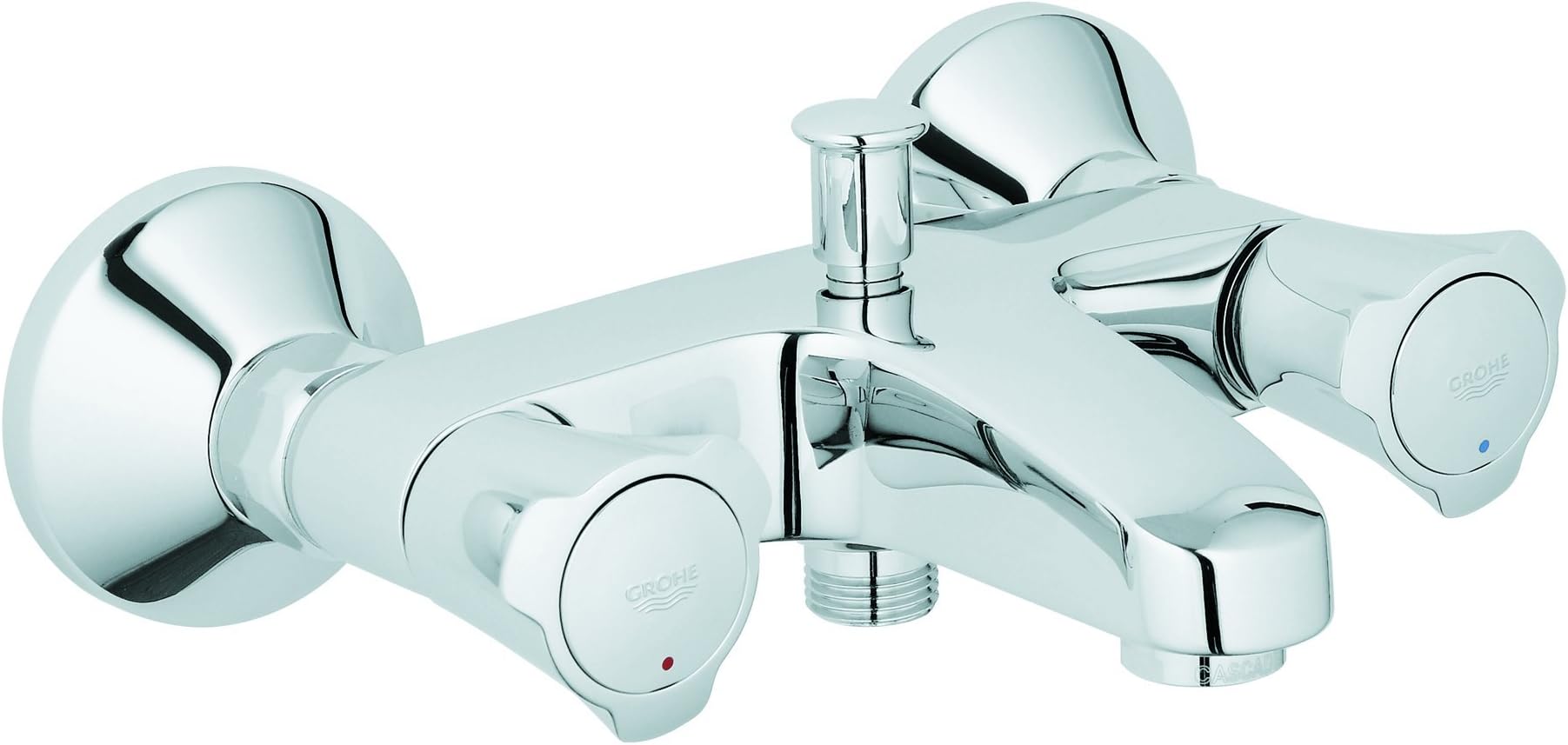 Costa L Bath Mixer 1/2", 25450001, Chrome, 210mm