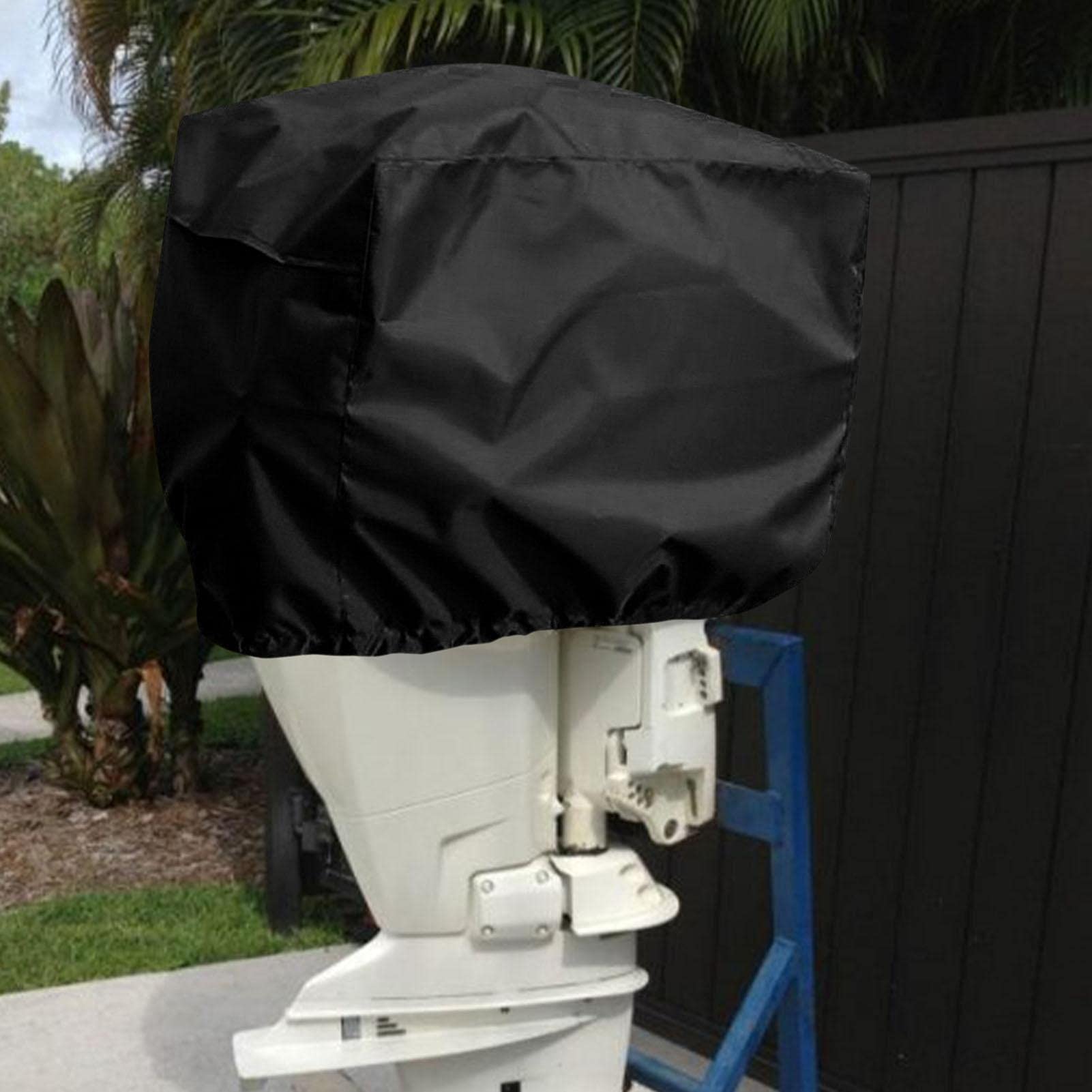 Housse De Protection Pour Moteur Hors-bord – Tissu Oxford 210D, Imperméable, UV Résistant, Cordon De Serrage, Tailles Pour 15 à 250 CV
