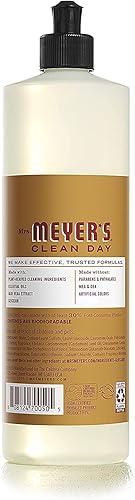 Miniatura 14 de Mrs. Meyer's Clean Day - Detergente líquido para platos, aroma a campanillas azules, fórmula biodegradable, paquete de 3 unidades, 16 fl oz