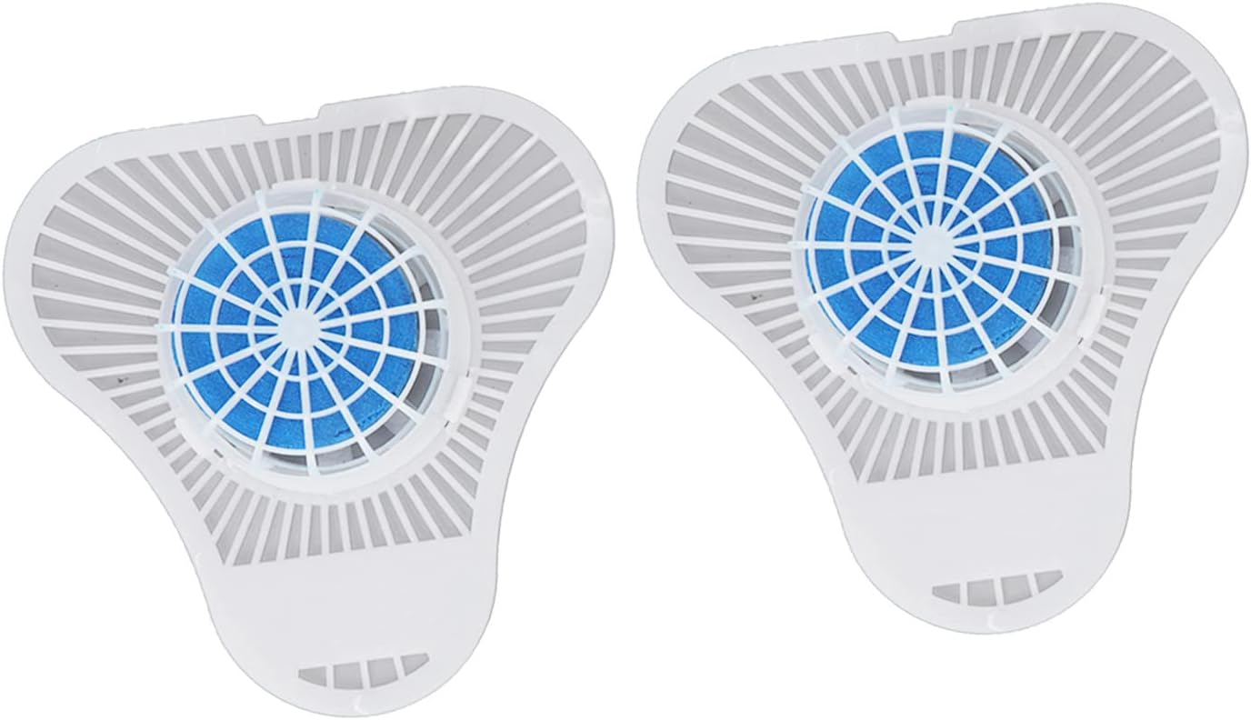 2Pcs Deodorant Triangular Block Urinal Toilet Spray Proof Aroma Screen