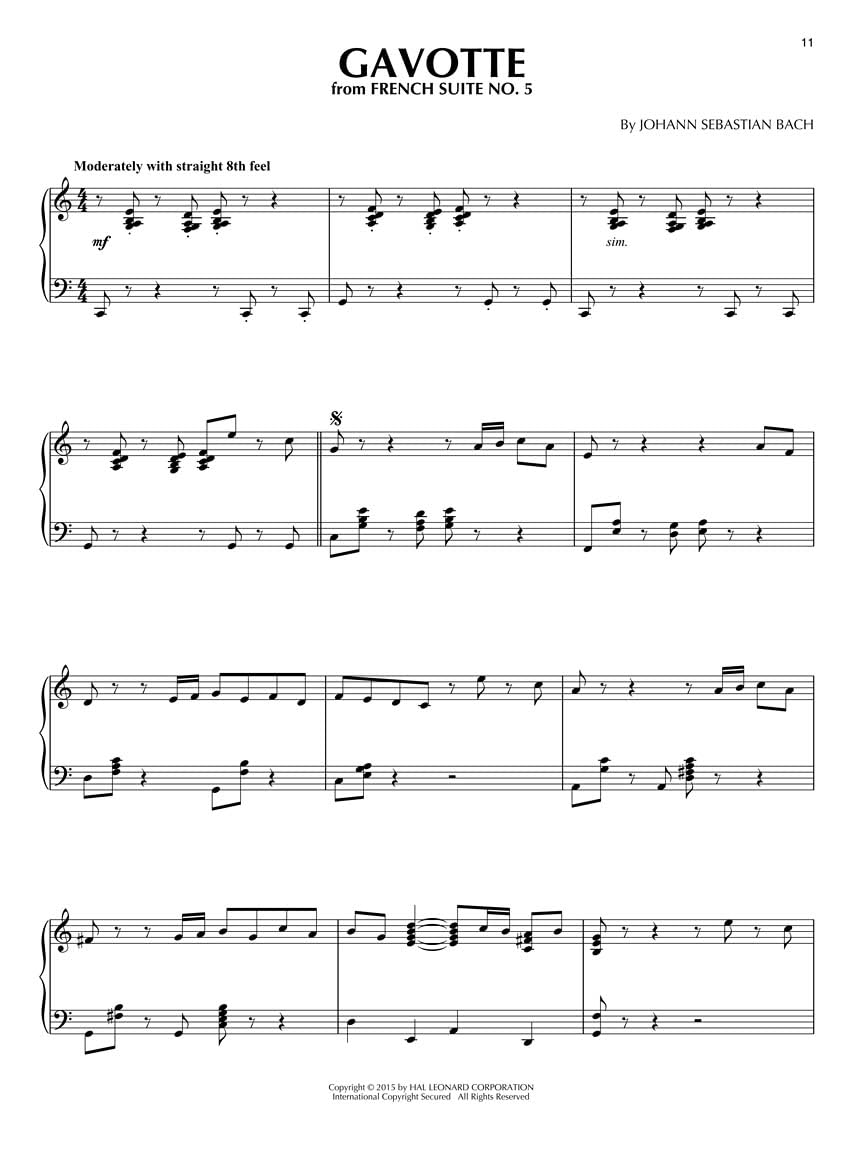 J.s. bach - all jazzed up! piano: Intermediate Piano Solo