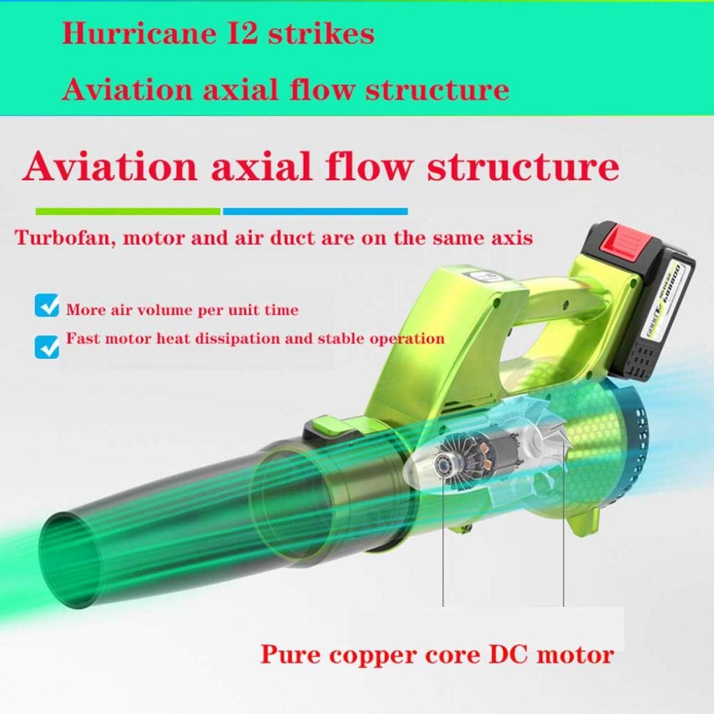 Soplador De Hojas, Bolsa Recolectora De Sopladores De Jardín 3 En 1, Mulching Automático Compacta Las Hojas, Proporción De Trituración De 10: 1, 6888w
