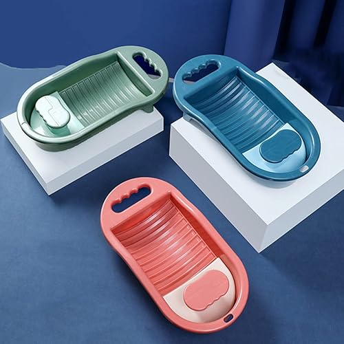 Miniatura 4 de Housoutil Tabla de lavado para lavabo, tabla de lavar a mano, calcetín, tabla de lavar ropa interior, tabla de lavar la tabla de lavar la ropa y