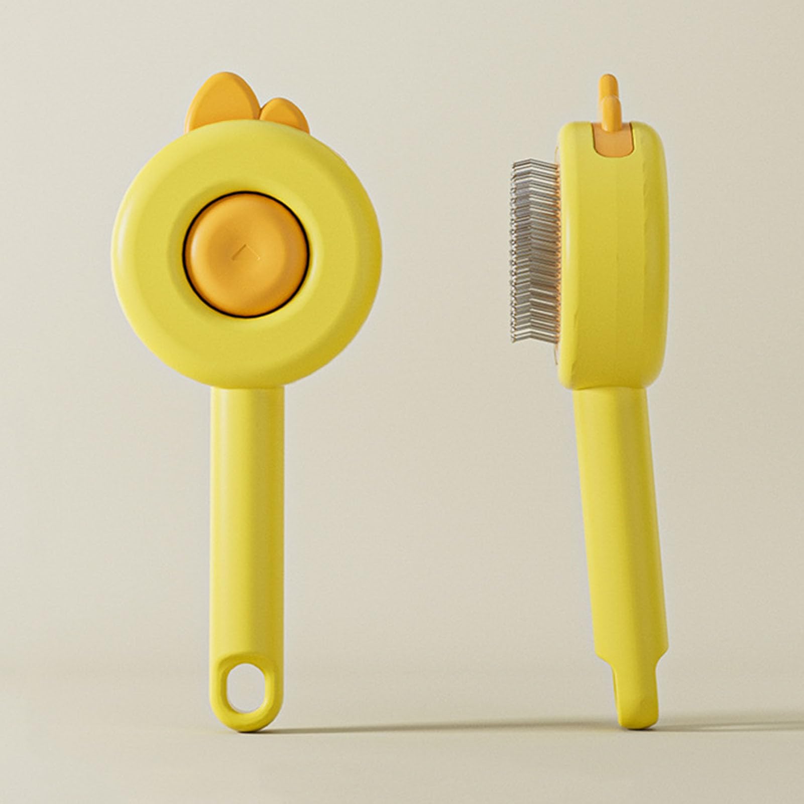 Hundebürste Slicker Brush,Ergonomisch mit Auslösetaste | Tragbarer | Massagekamm Für Hunde,Für Und Kurzhaarige Katzen Hunde Baden Pflege Massage