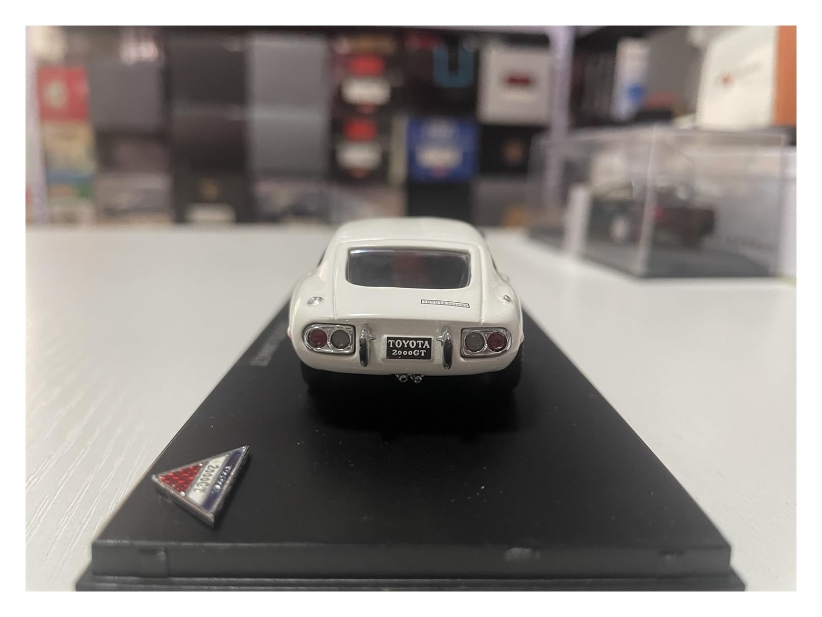 Modellino Di Auto In Lega Di Zinco Scala 1:43 Per Toyota 2000GT 1967 Auto Sportiva Pressofusa Modello Di Auto In Lega Collezione Giocattolo Regalo Modellino Di Auto Pressofuso