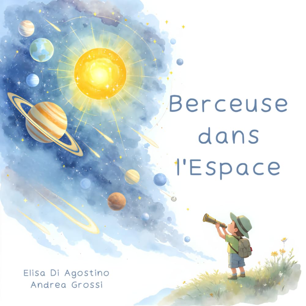 Berceuse dans l'espace: Voyage en rimes dans le système solaire