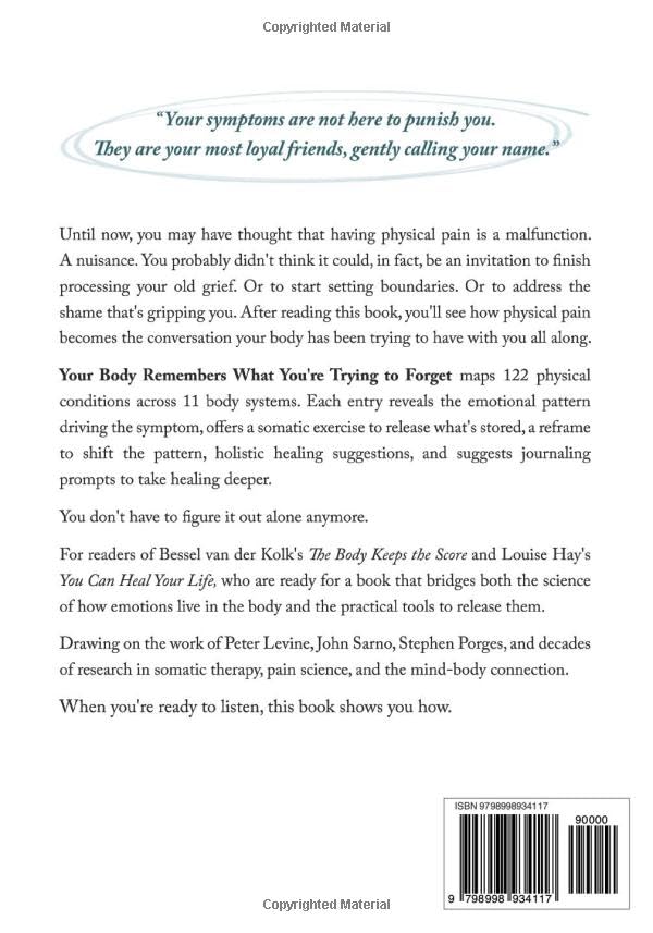 Image of Your Body Remembers What You're Trying to Forget: A Somatic Guide to the Emotional Roots of Physical Symptoms