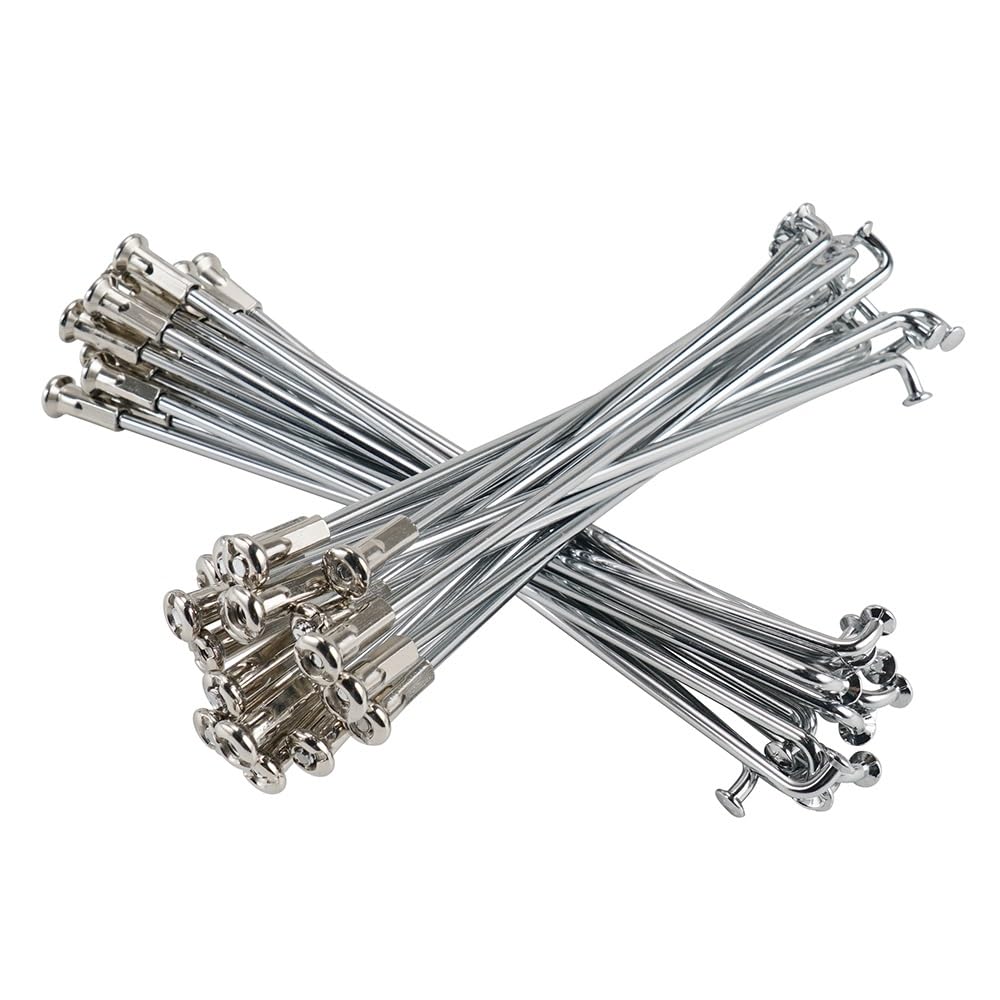 Motorradräder Passend für CT90 TRAIL90 17 Zoll Vorne Hinten Motorrad 36 PCS Speichen Hoops Speichen Nippel Set GRÖSSE 1.4.17 Vorderradfelge