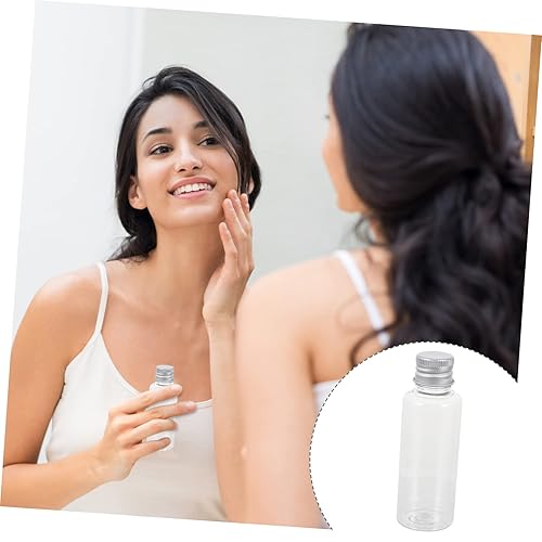 Miniatura 2 de 25pcs Aluminum Caps Plastic Bottles Empty Plastic Bottles Lids for Food Storage