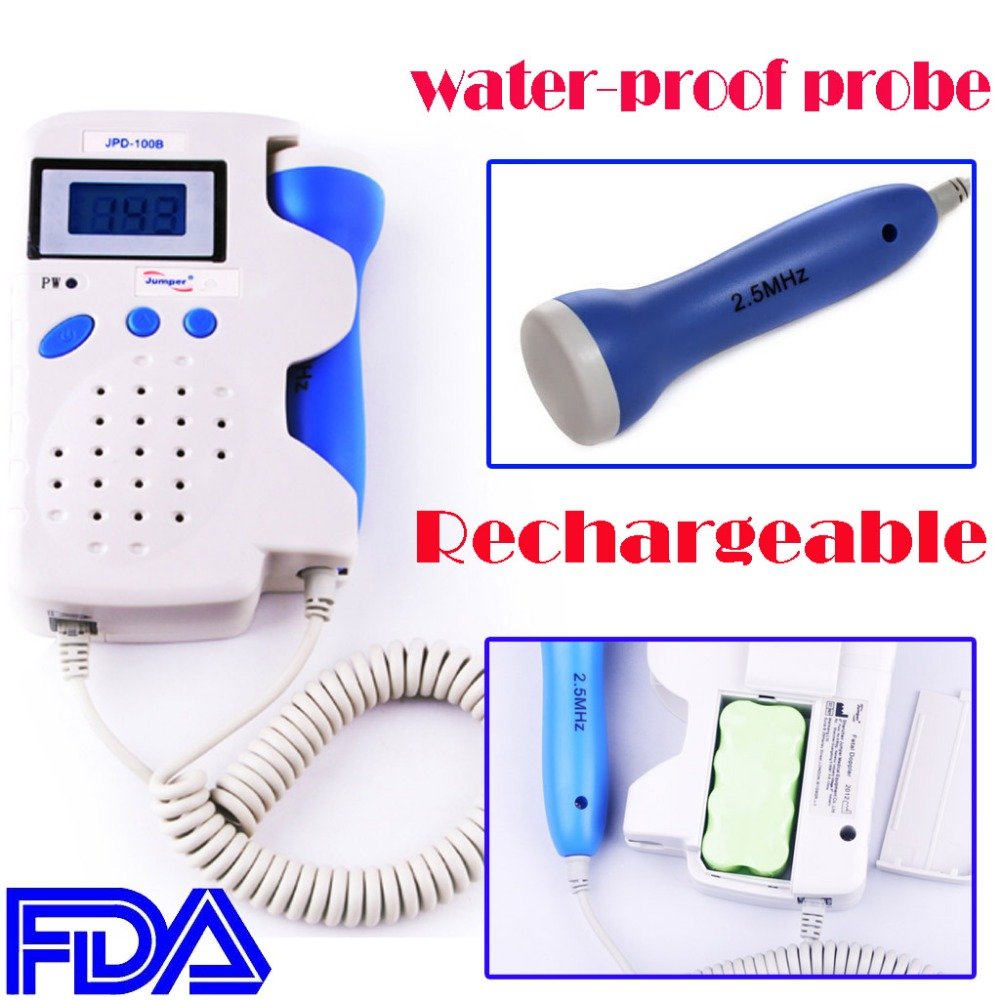 Buy Generic New Integrated Sensor 100B 2.5MHz Prenatal Pocket Fetal
