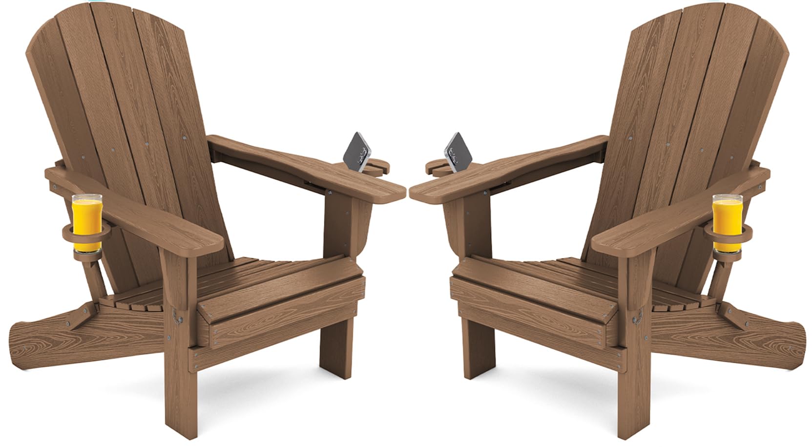 SERWALL Adirondack Chair Set of 2