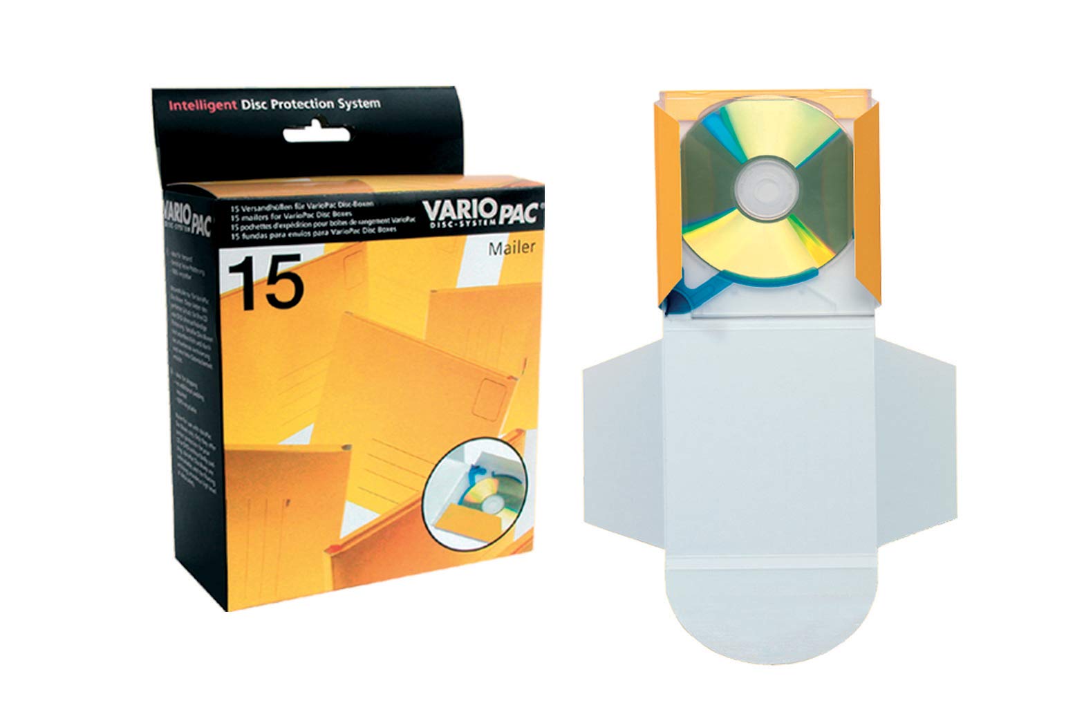 Variopac Mailer Cd-Dvd Postal Boxes (Pack of 15)