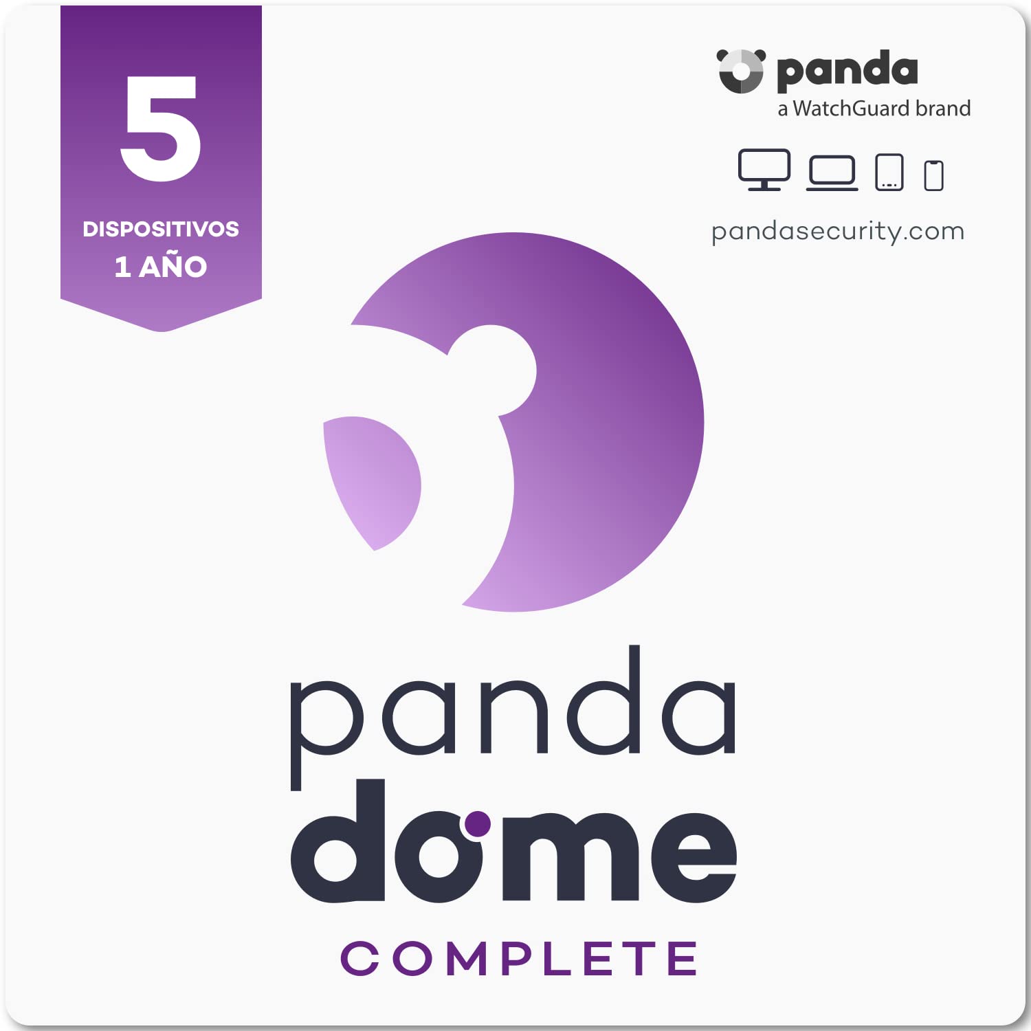 Panda Dome Complete 2024 – Antivirus Cloud y VPN, Gestor de contraseñas (5 dispositivos)