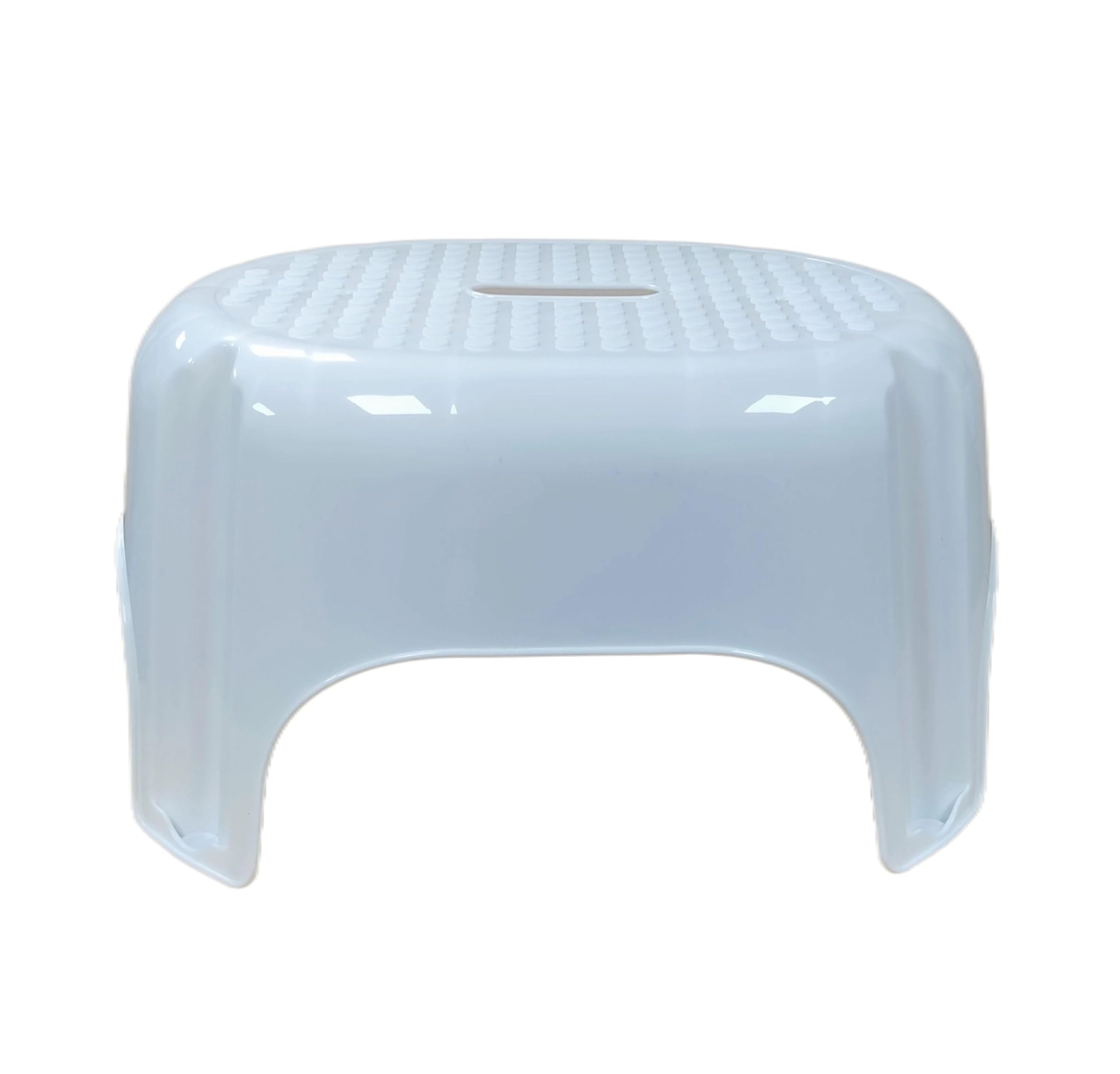 Large White Step Stool With Anti Slip Base Single Household Step Stool Seat Ideal For Potty Training