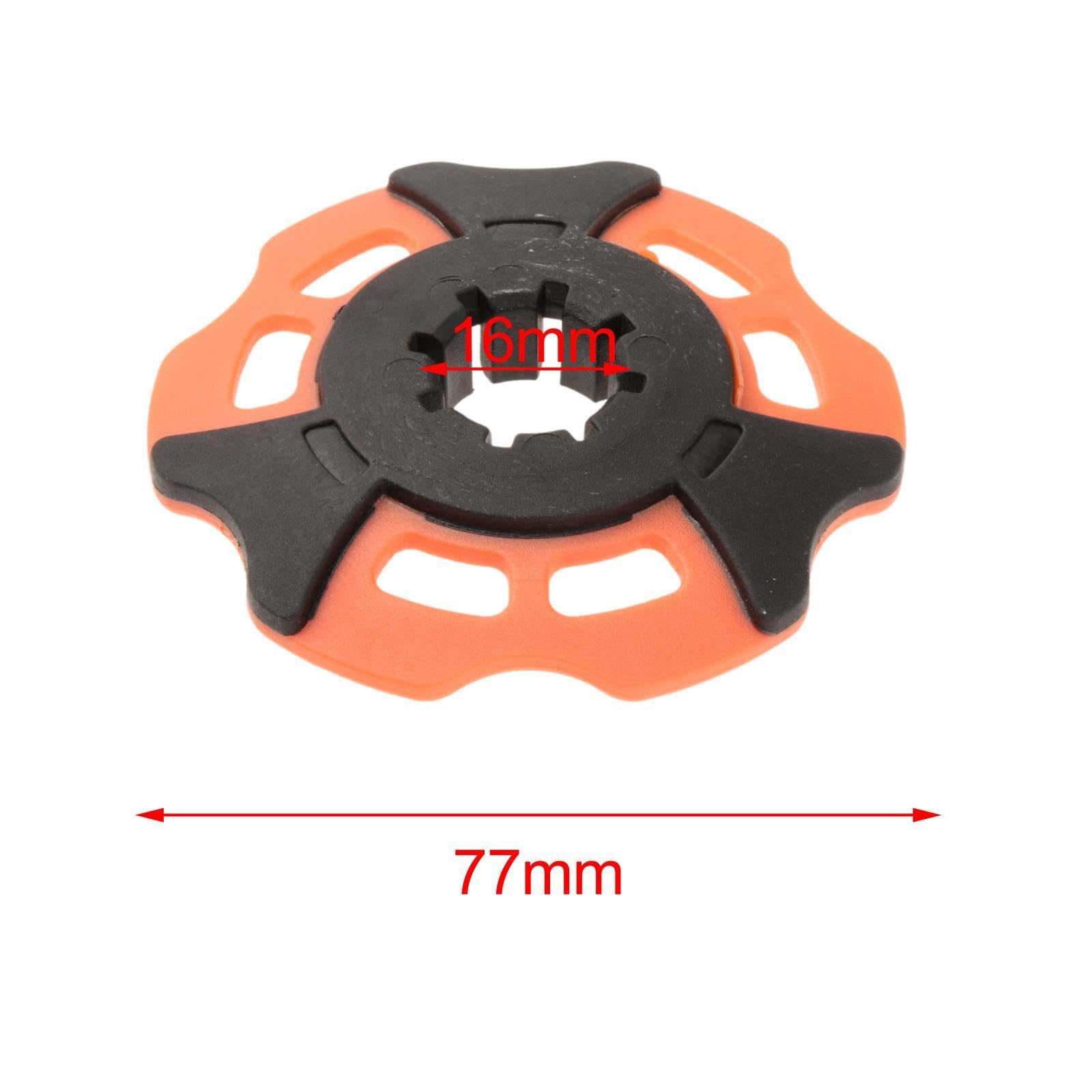 5 Piezas Cesta de Trekking Placa para Bastones Roseta Protector de Punta Recambio de Bastón Resistente y Ligera para Uso en Nieve Barro