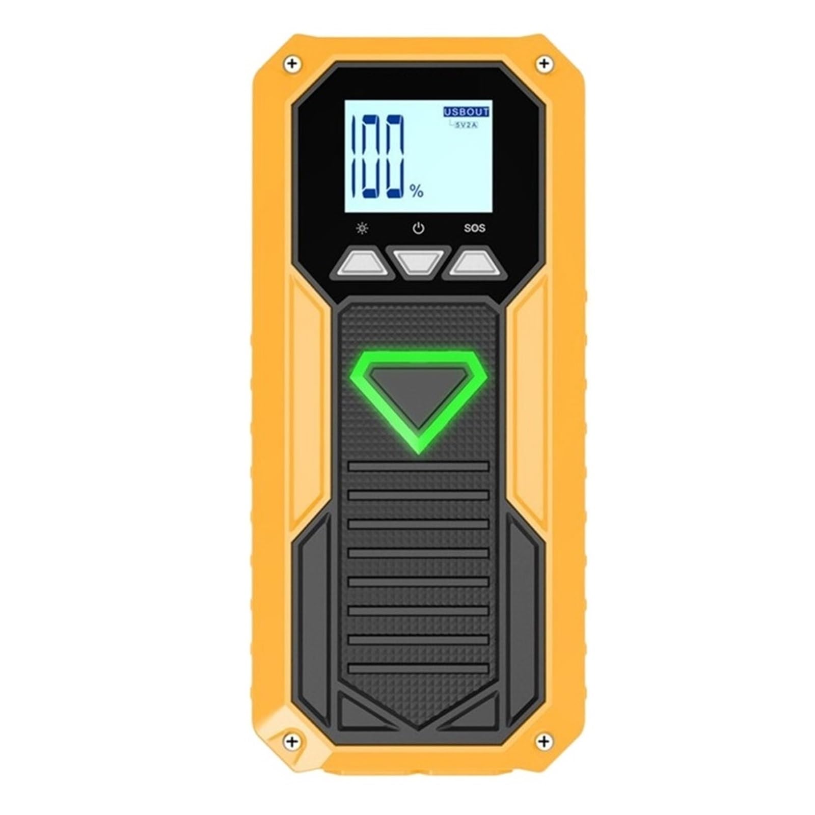 Wielofunkcyjne Urządzenie Do Uruchamiania Awaryjnego Samochodu Power Bank Portable 12V 600A Peak Car Charger Car Truck Battery Booster Szybkie I Wydajne łAdowanie(E18 And Air pump)