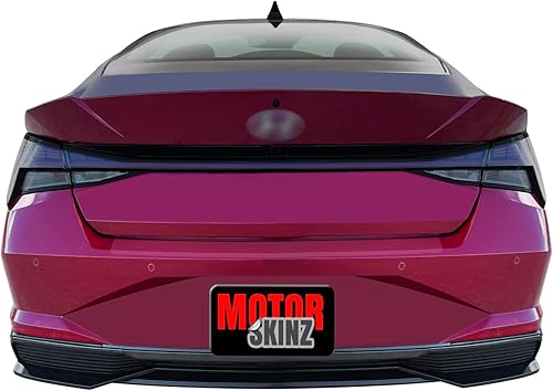 Miniatura 3 de SlickMod Tinte de humo de vinilo precortado para Hyundai Elantra N Line 2021-2023 (35% humo ligero, 1. luz trasera)