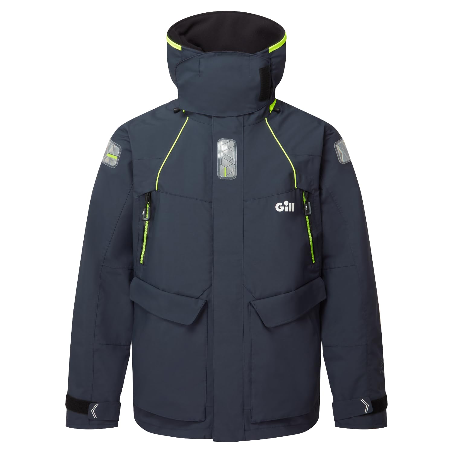 Gill Mens OS2 Offshore Sailing Jacket - Waterproof, Windproof & Breathable (Navy, S)