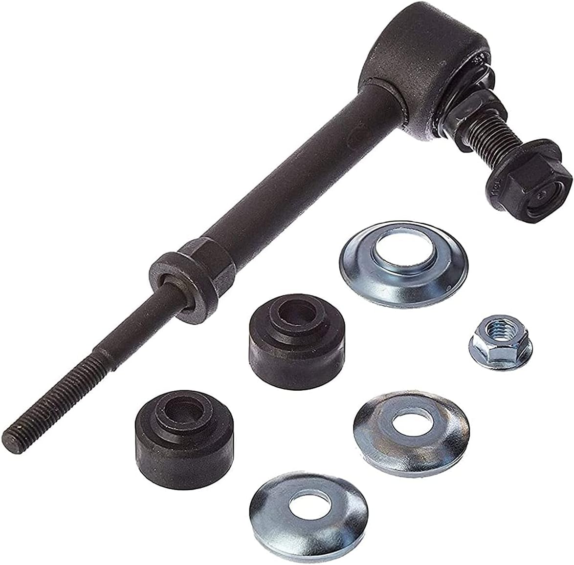 Detroit Axle - 4pc Rear Shock Absorbers Kit for Chevrolet Equinox GMC Terrain Pontiac Torrent, 2 Shock Absorbers 2 Stabilizer Sway Bar End Links Replacement