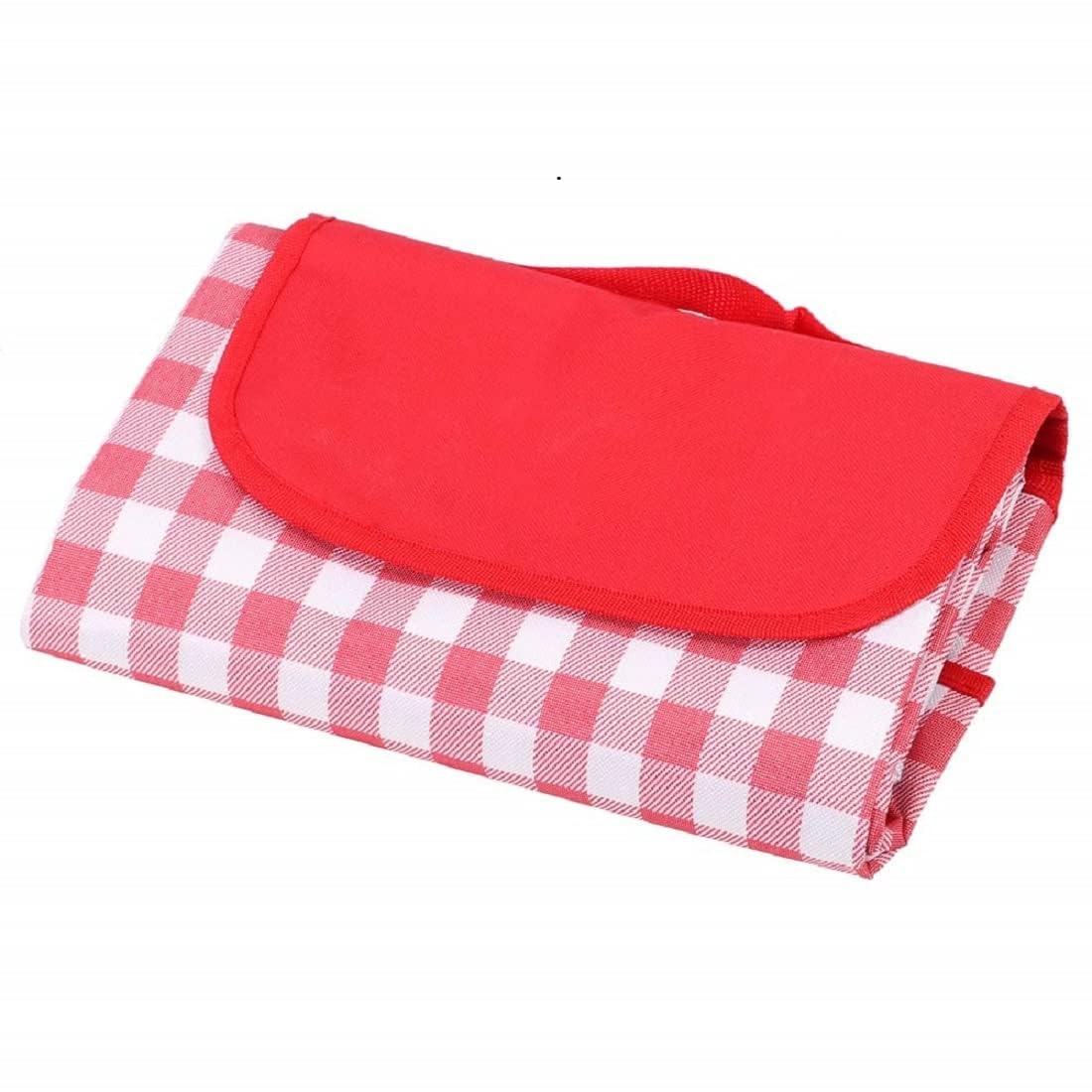 Ecxy Enterprise Picnic Mat Blanket | Beach Mat | Outdoor Foldable Water-Resistant Portable Mat | Used for Yoga | Camping Hiking Grass Travelling | Picnic Backpack Accessories (Red)-image-10